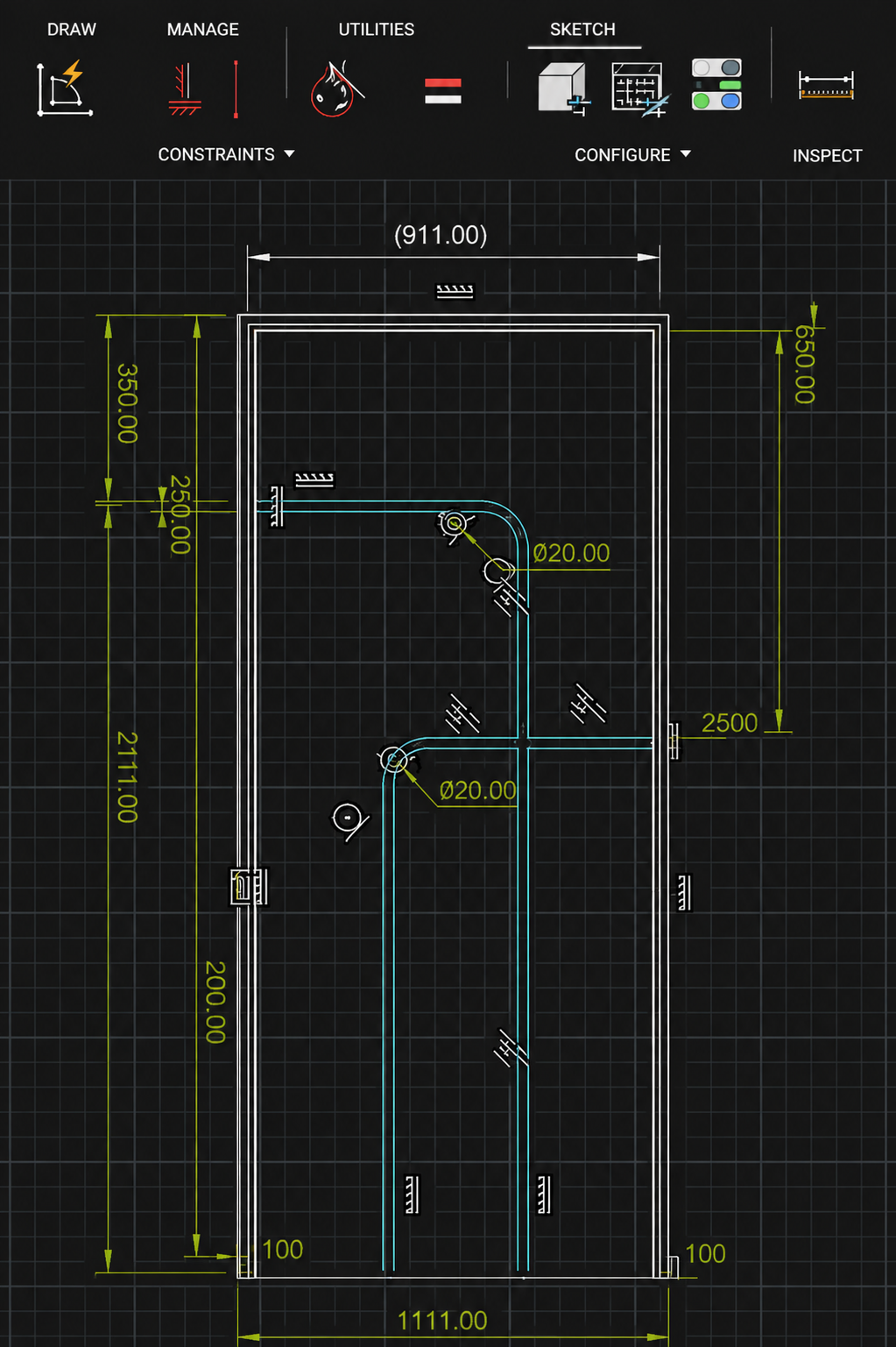 Technische uitwerking van stalen maatwerk in AutoCAD