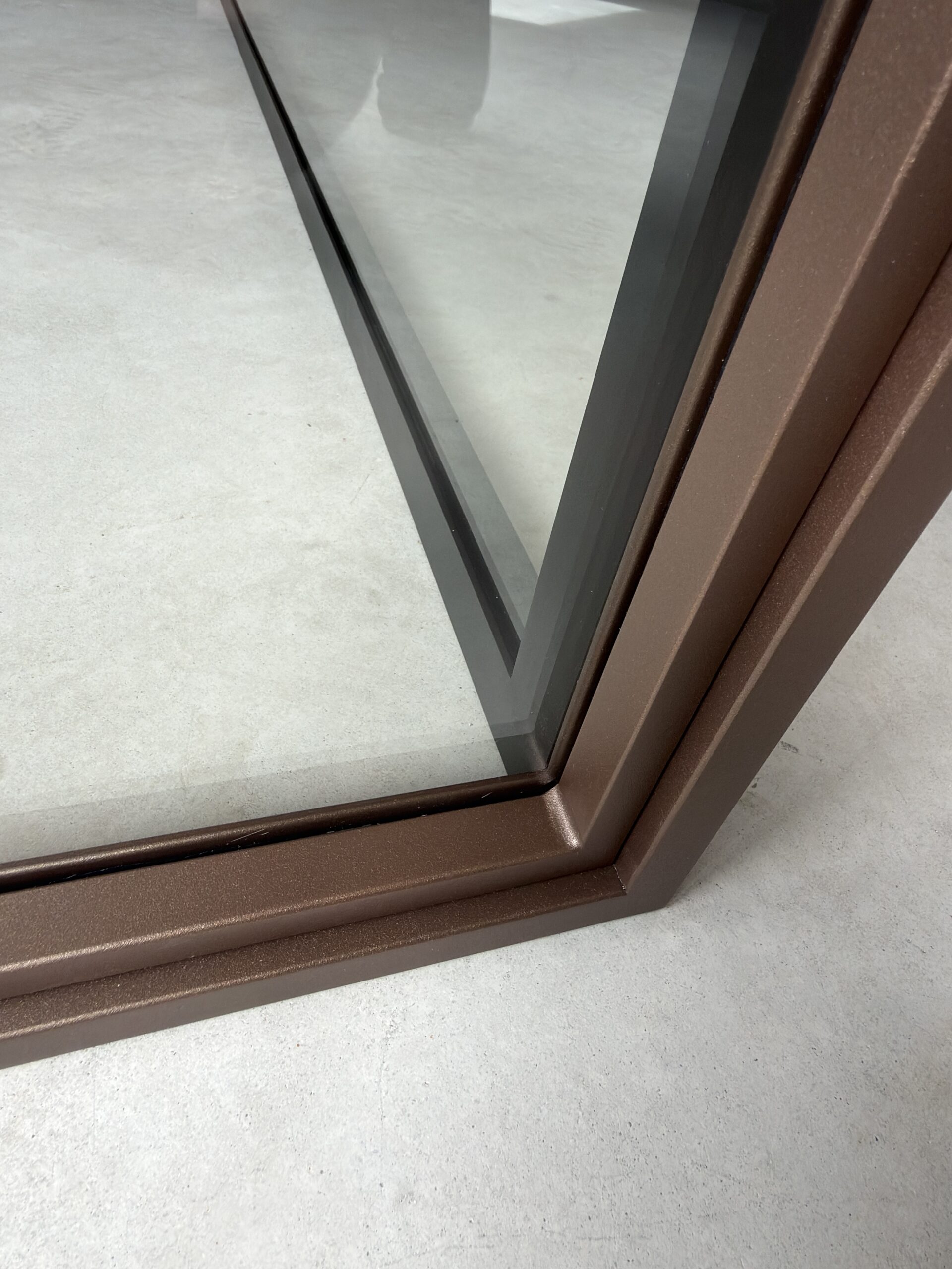 Bevestigingsdetail van een stalen balustrade